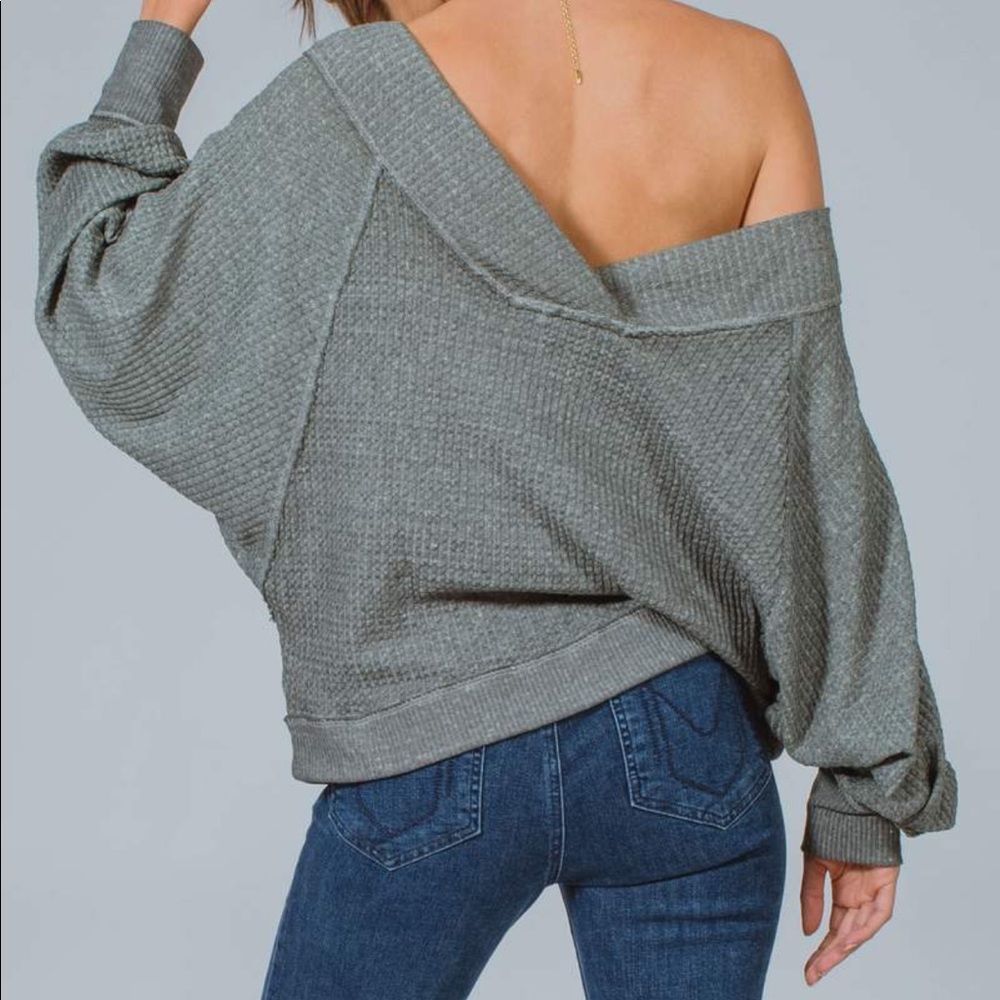 Free People Westend thermal, size small